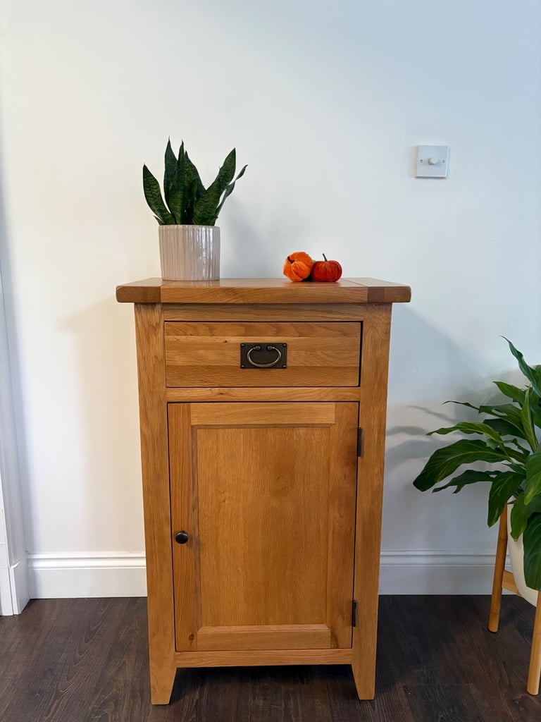 image for Solid oak cabinet