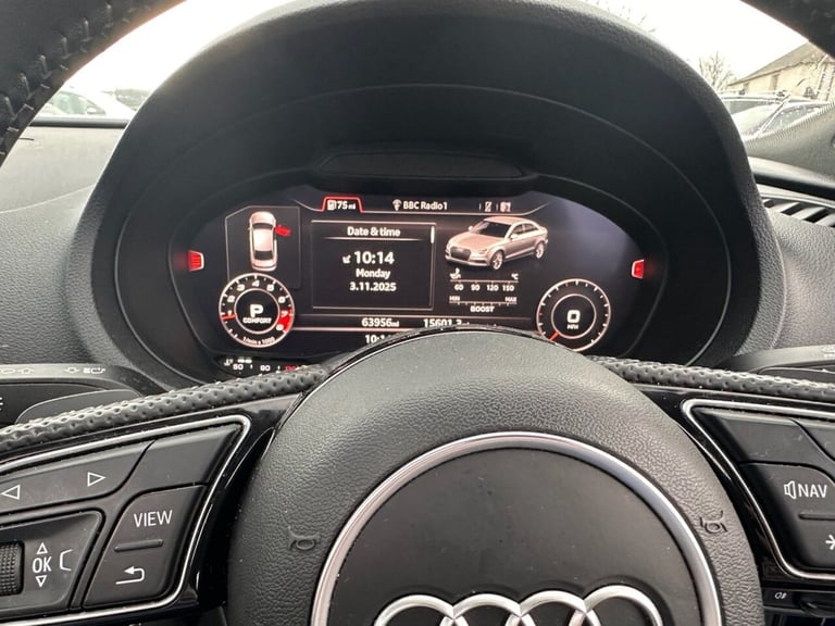 2019 Audi S3 2.0 TFSI Black Edition Saloon 4dr Petrol S Tronic quattro Euro 6 (s/s) (300 Saloon P...