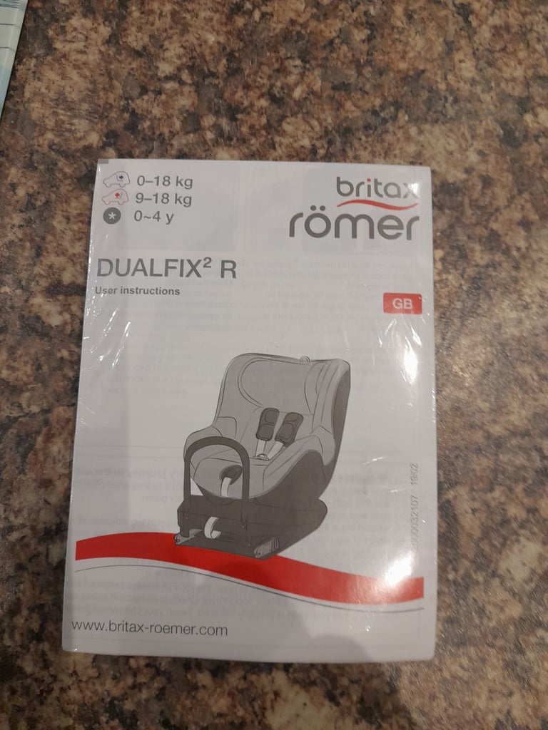 Britax dualfix R isofix child car seat