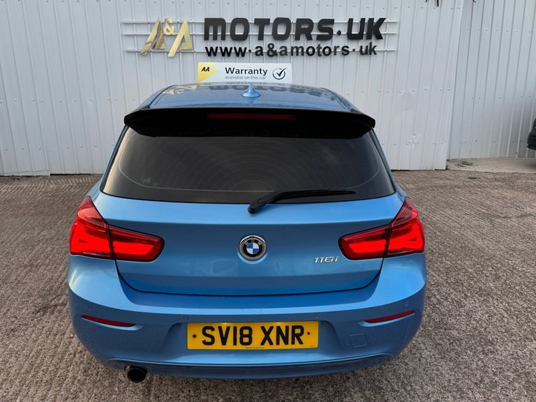 2018 BMW 1 Series 118i [1.5] Sport 5dr [Nav] HATCHBACK Petrol Manual