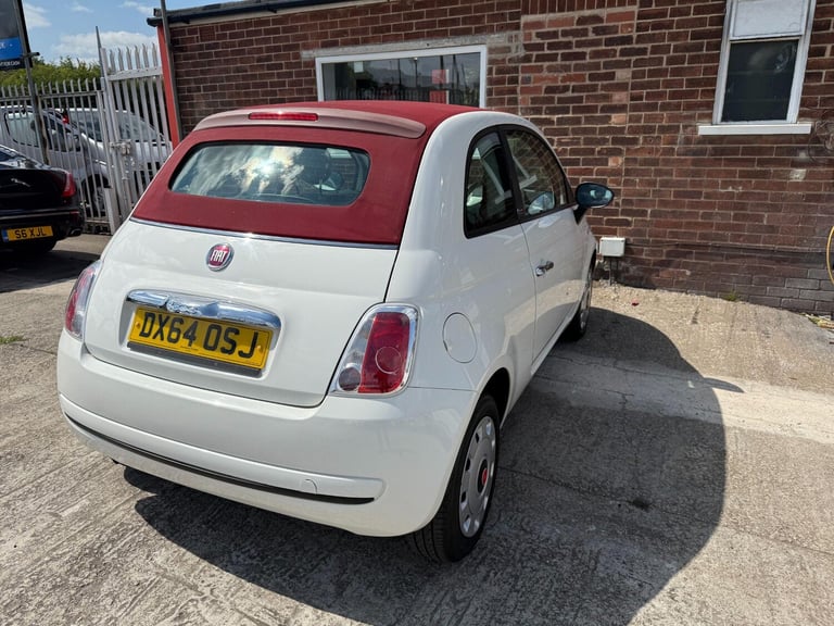 2014 Fiat 500C 1.2 Pop Euro 6 (s/s) 2dr CONVERTIBLE Petrol Manual