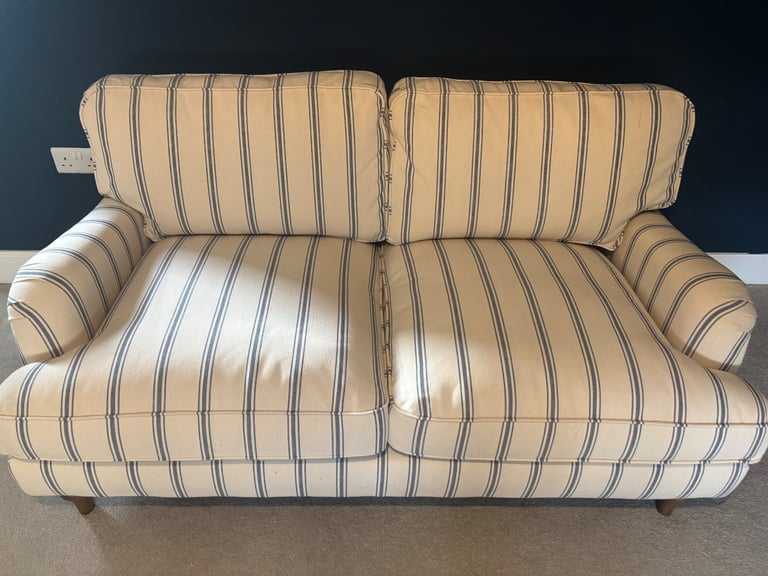 Beatrice II Folkstone Stripe 2 Seater Sofa