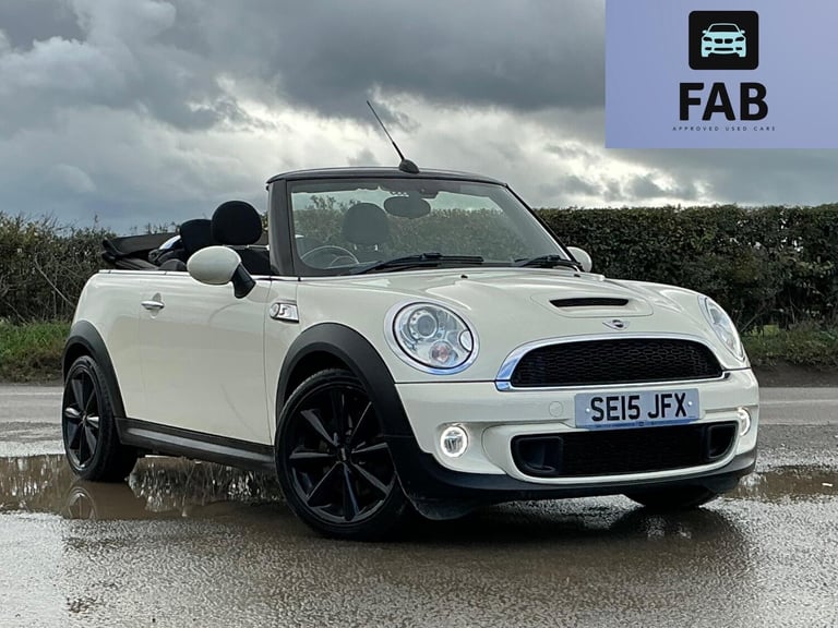 2015 MINI Convertible 1.6 Cooper S 2dr CONVERTIBLE PETROL Manual