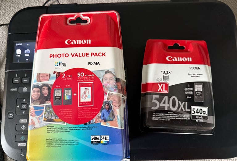 Canon Pixma MG4250 printer & scanner + ink