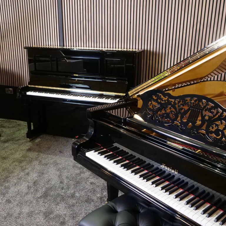 Fully Restored Steinway & Sons Model K Upright Piano Black | Delivery, Stool, Tuning, Warranty