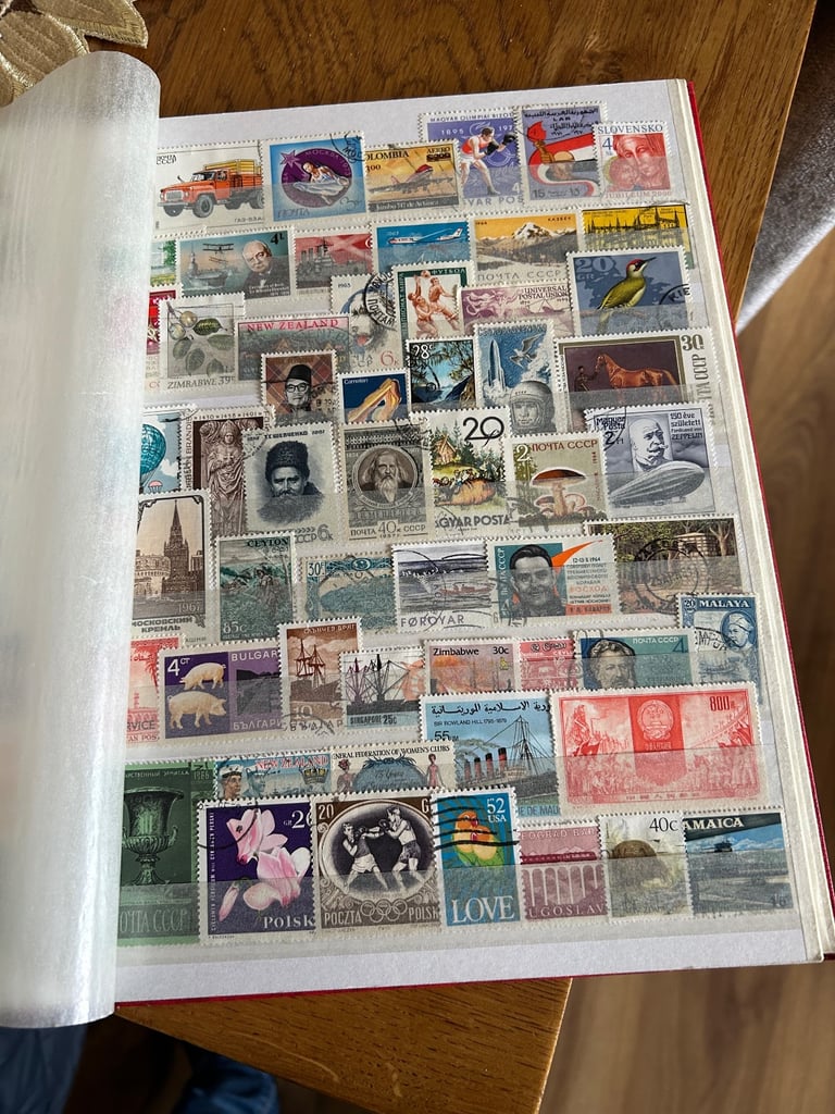 Stamp  collection 