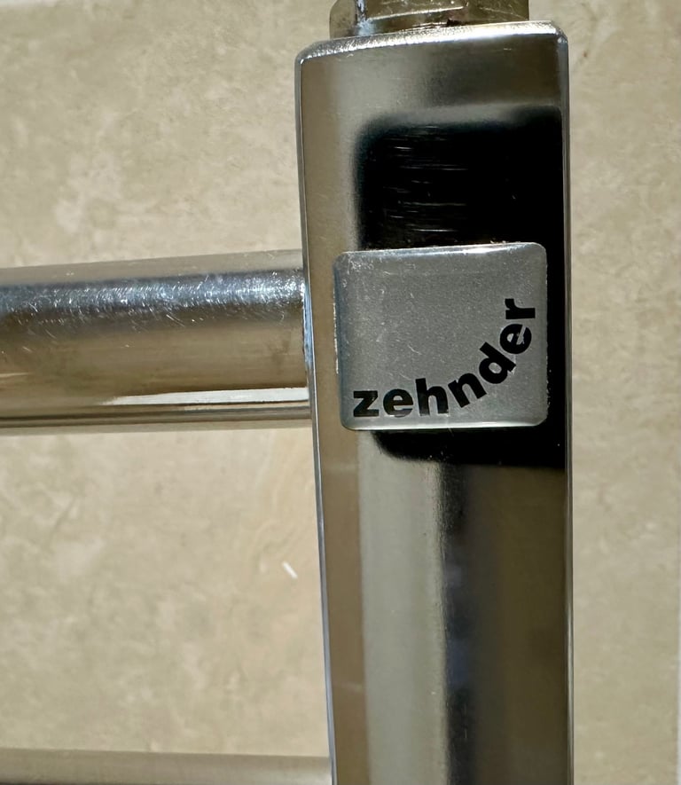 Zehnder towel rail Stainless Steel polished
