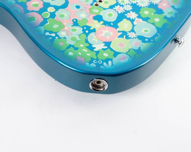 Fender CIJ Blue Flower Telecaster 1999