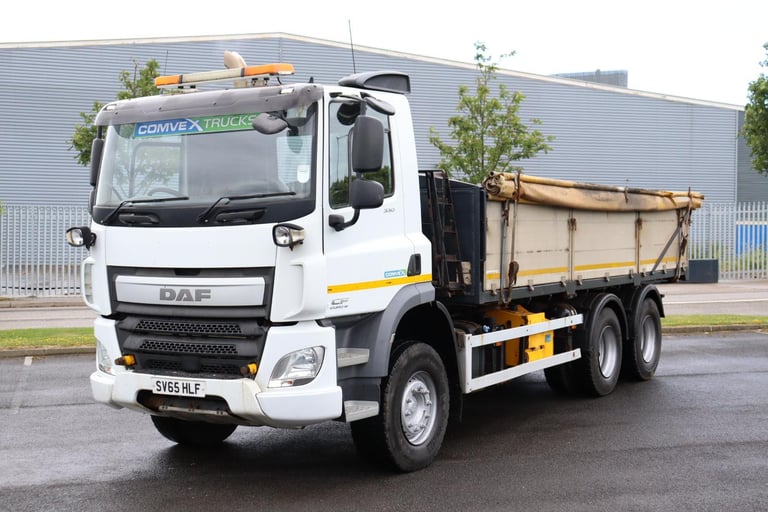 DAF CF 360 6X4 DROPSIDE TIPPER (2016)