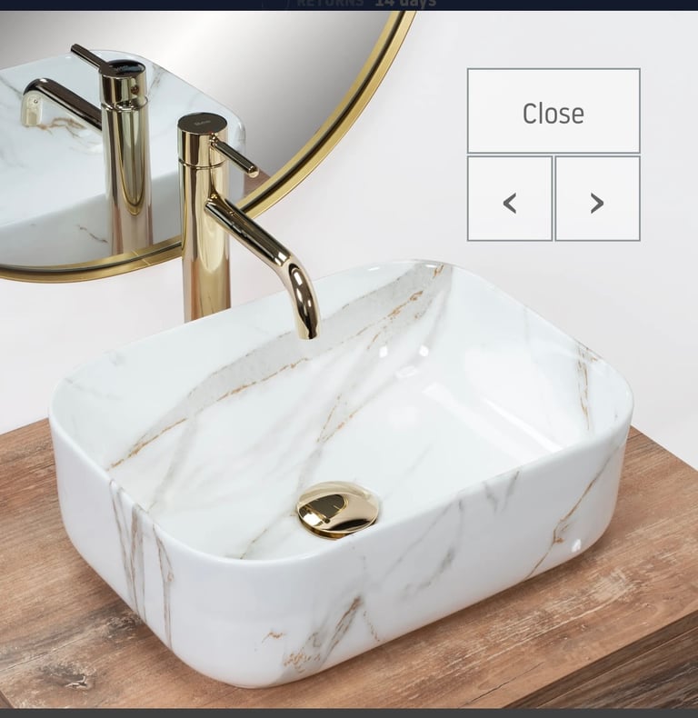 Countertop Basin Rea Kelly Mini Aiax Shiny