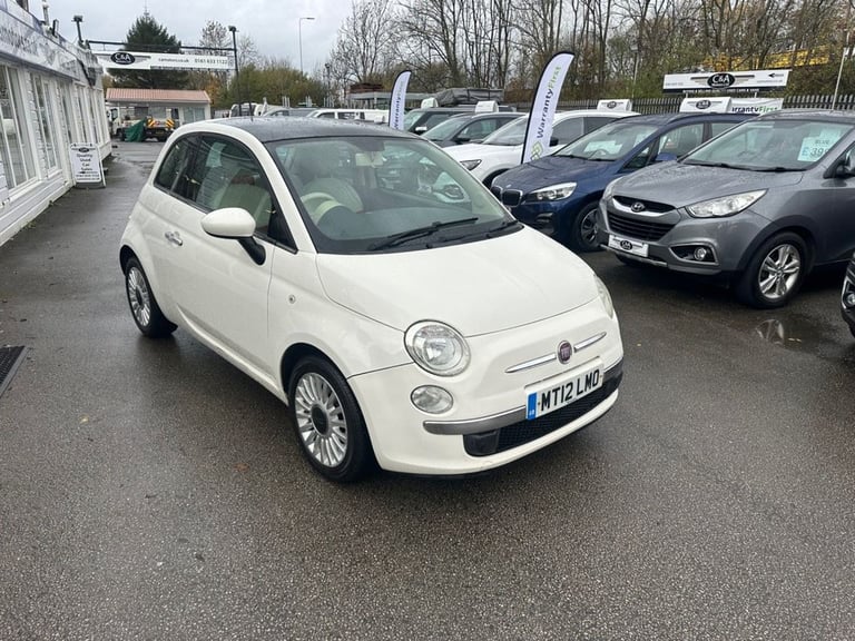 2012 Fiat 500 1.2 Lounge Hatchback 3dr Petrol Manual Euro 4 (69 bhp) Hatchback Petrol Manual