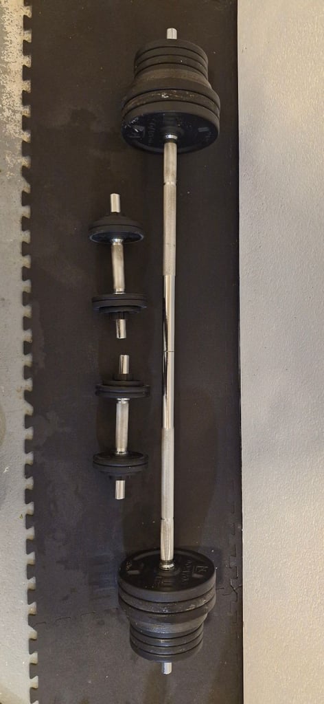Weight and dumbells