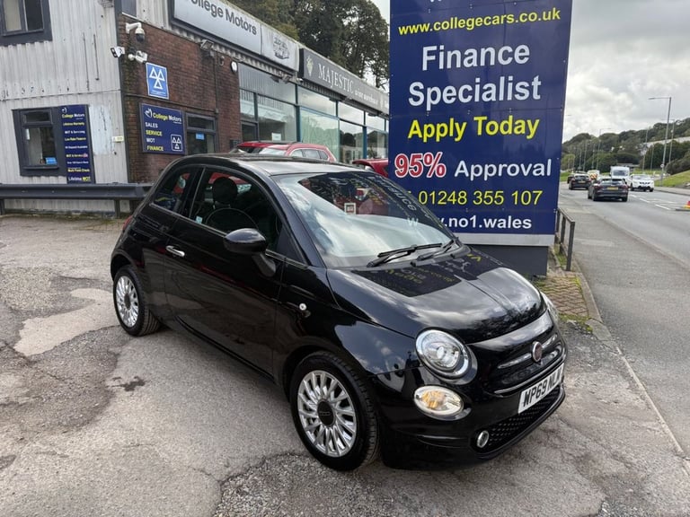 image for 2019 Fiat 500 2019/69 1.2 Lounge Hatchback 3dr Petrol Manual Euro 6 (s/s) (69 bhp), 2 Own Hatchba...