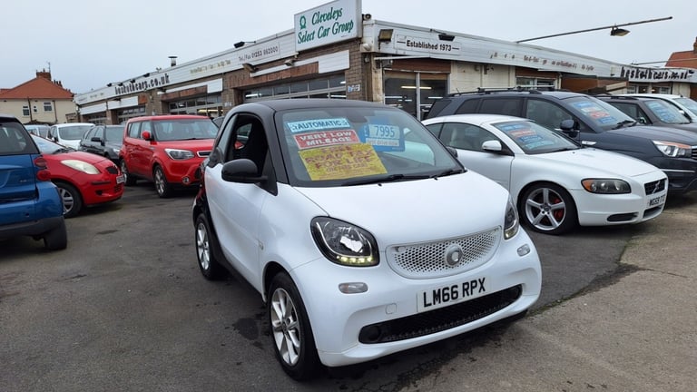 2016 smart fortwo 1.0 Passion Automatic From £7,195 + Retail Package COUPE Petrol Semi Automatic