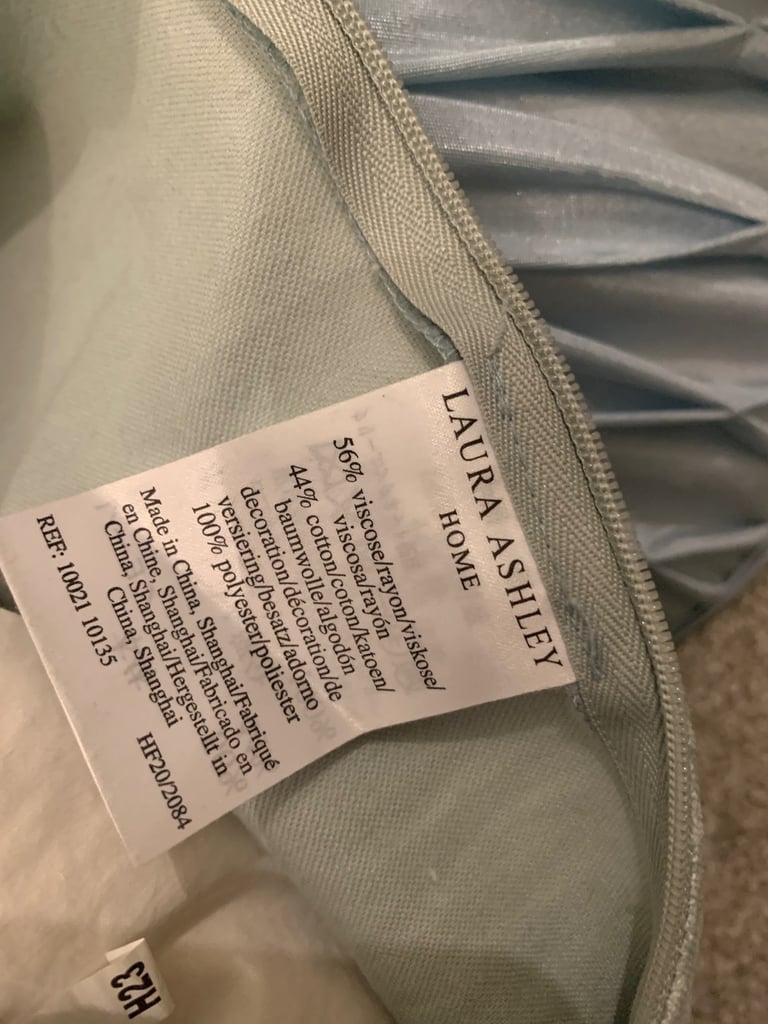 Laura Ashley velvet cushion 