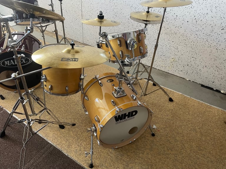 WHD jazz kit meinl cymbals.