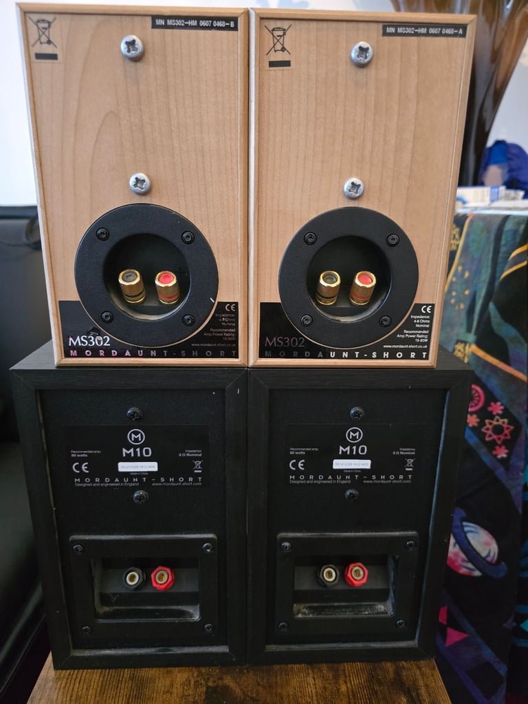 4 quality speakers