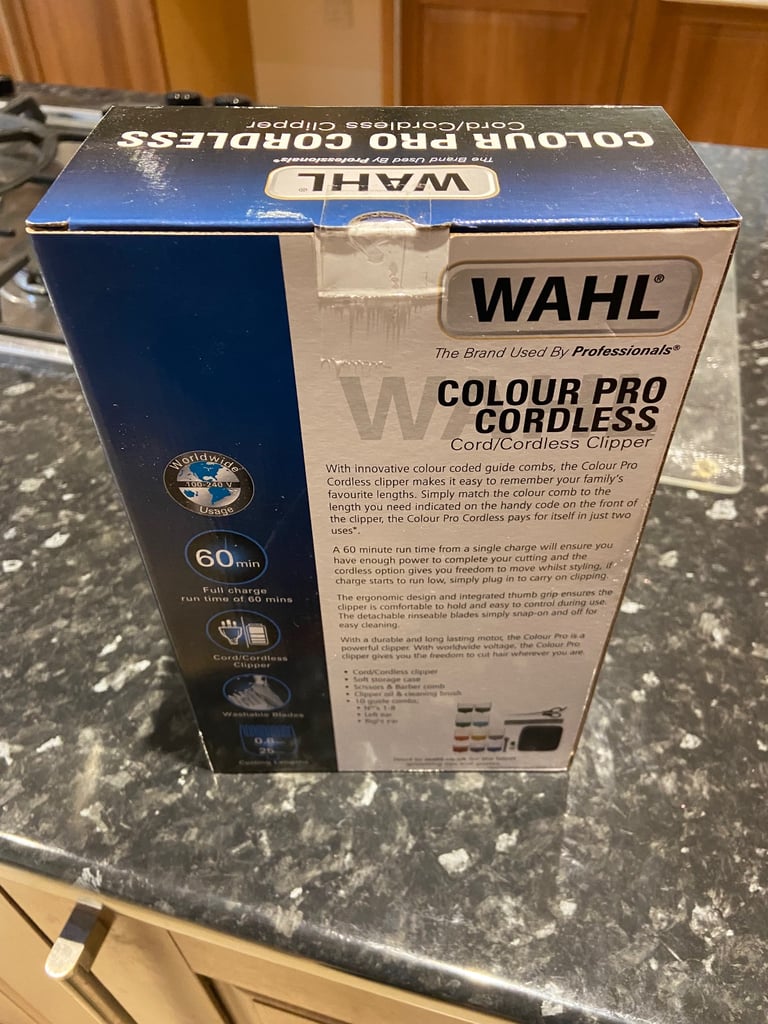 WAHL Colour Pro Cordless hair clippers