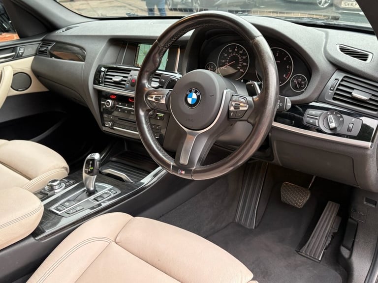 2017 17 BMW X3 2.0 20D M SPORT SUV 5DR DIESEL AUTO XDRIVE EURO 6 (S/S) (190 PS) 