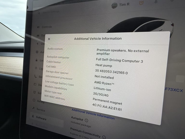 2023 Tesla Model 3 Long Range RWD 4dr Auto SALOON ELECTRIC Automatic