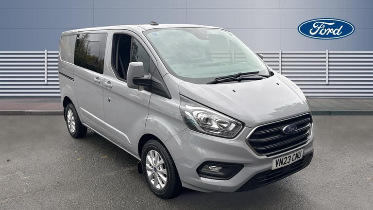2023 Ford Transit Custom 300 L1 Diesel Fwd 2.0 EcoBlue 170ps Low Roof D/Cab Limited Van Crew Bus ...