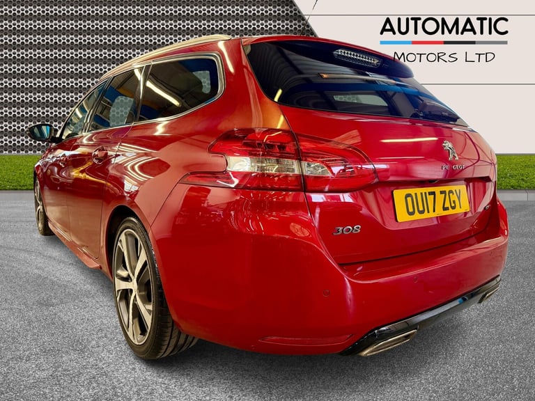 2017 Peugeot 308 SW 2.0 BlueHDi GT Estate 5dr Diesel EAT Euro 6 (s/s) (180 ps)