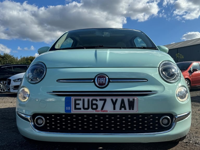 2017 Fiat 500 1.2 Lounge 3dr HATCHBACK PETROL Manual