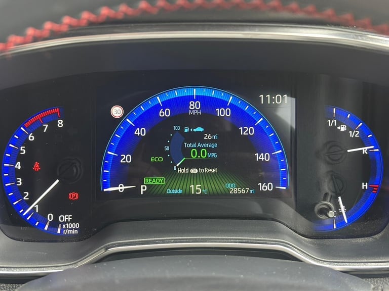 2022 Toyota Corolla 2.0 VVT-i Hybrid GR Sport 5dr CVT HATCHBACK Petrol/Electric Hybrid Automatic