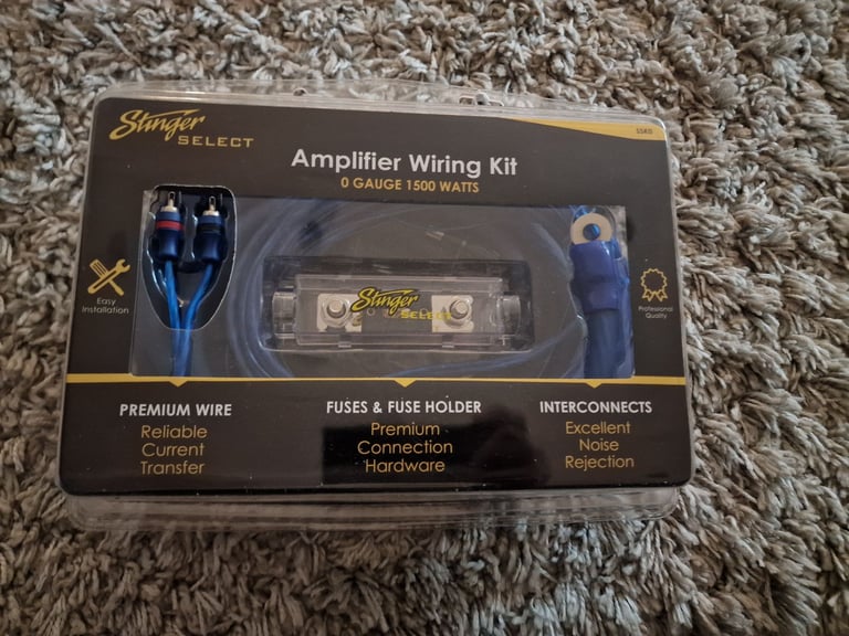 NEW STINGER 0 AWG FULL WIRING KIT