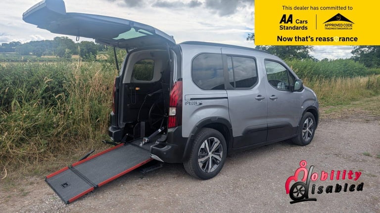 PEUGEOT RIFTER 1.5 Diesel AUTO Wheelchair Accessible Vehicle WAV 2024