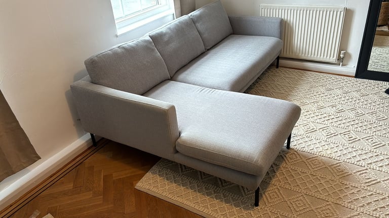 image for Dwell Moderna Left Hand Facing 3 Seat Chaise End Sofa Couch
