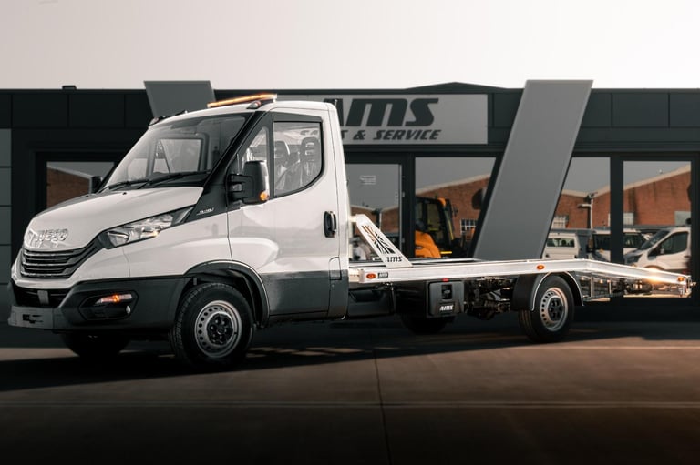 image for 2025 Iveco Daily 140bhp 2.3Diesel White Recovery Truck Car Transporter 