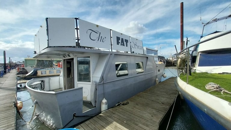Bruce Roberts 50ft livaboard steel boat