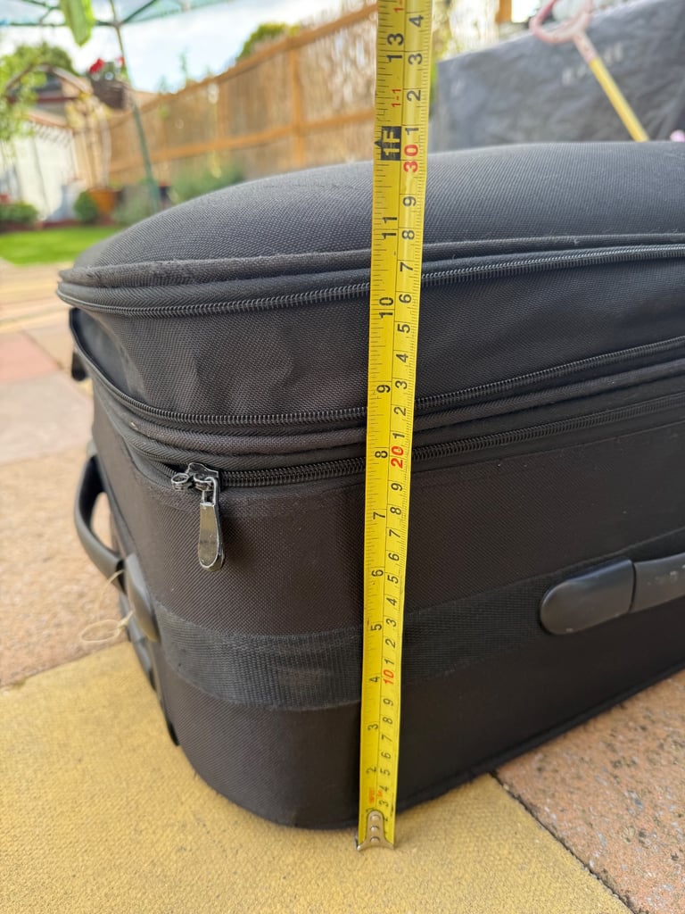  large suitcase  2 wheels used