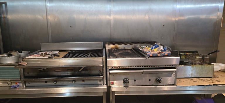 Kebab grill, Doner cutter, Bain Marie
