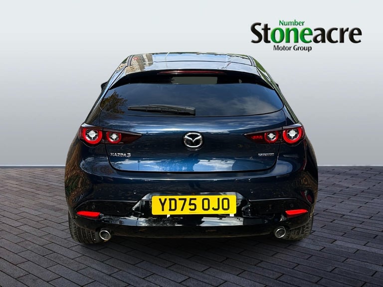 2025 Mazda Mazda3 2.5 e-SKYACTIV-G MHEV Exclusive-Line Hatchback 5dr Petrol Auto Euro 6 (s/s) HAT...