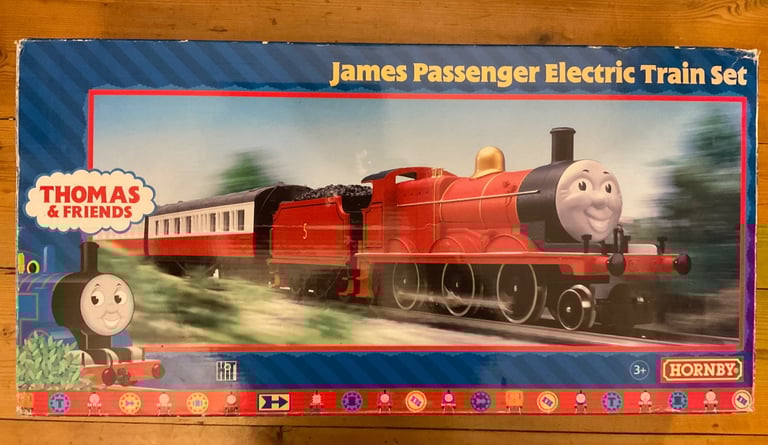 image for James Passenger Electric Train Set - Hornby Thomas & Friends