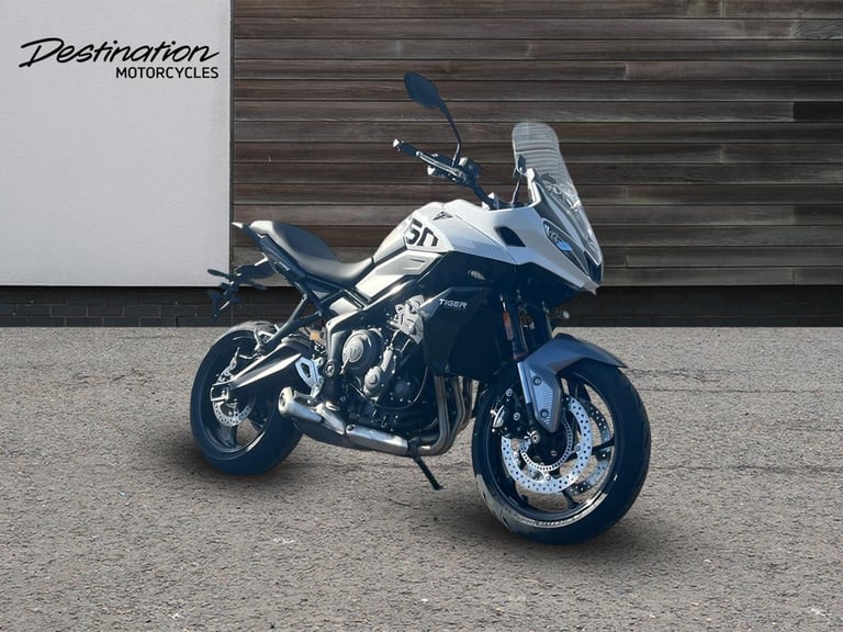 2025 Triumph Tiger Sport 660 PREMIUM COLOUR Petrol white 6 Speed