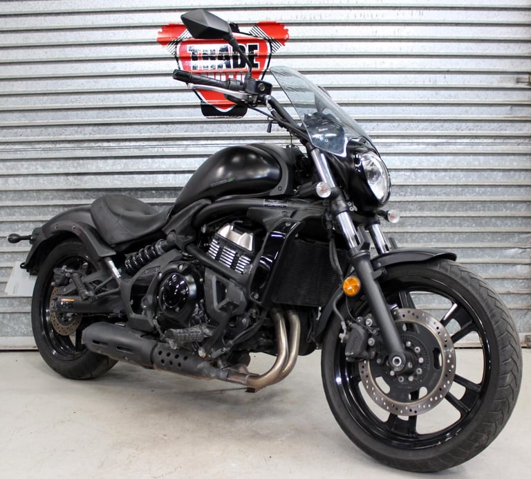 image for 2023 73 KAWASAKI EN 650 JPFNN ABS VULCAN S TRADE SALE MATT BLACK CRUISER 12K MOT