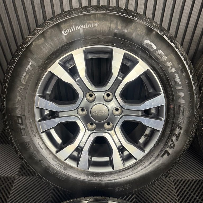 18'' GENUINE FORD RANGER GREY DC WILDTRAK ALLOY WHEELS TYRES ALLOYS