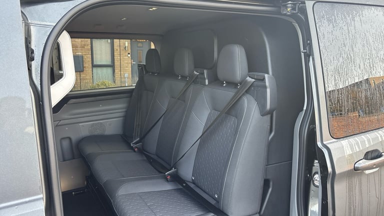 2025 Ford Transit Custom 320 L2 Diesel Fwd 2.0 EcoBlue 136ps H1 Double Cab Van Limited Auto Crew ...
