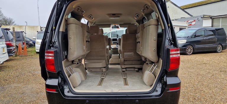 TOYOTA ALPHARD WELCAB, 2007, 52,929 MILES, 2.4 PETROL, AUTOMATIC