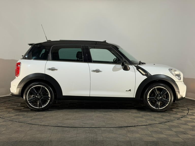 STUNNING WHITE 2012 MINI COUNTRYMAN COOPER SD 2.0 DIESEL AUTOMATIC ALL4 4WD SUV