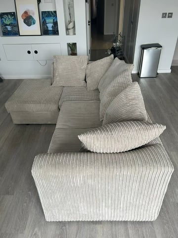 Flat pack on sale corner sofa