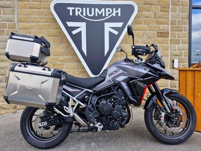2024 Triumph Tiger 900 GT Pro FULL expedition luggage inc Inner bags
