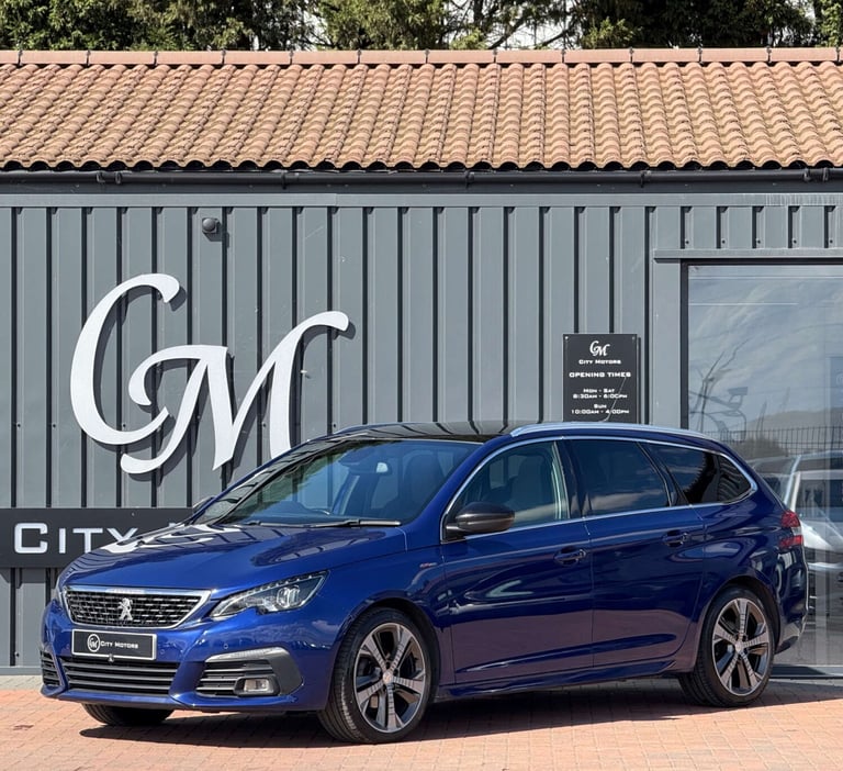 2019 Peugeot 308 1.5 308 GT Line SW Blue HDi S/S Auto 5dr Estate Diesel Automatic
