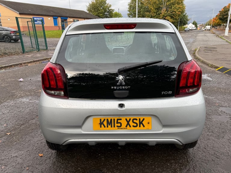 2015 Peugeot 108 1.0 Active 5dr HATCHBACK Petrol Manual