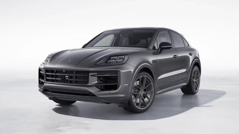 2025 Porsche Cayenne 3.0 V6 E-Hybrid 25.9kWh Black Edition Coupe 5dr Petrol
