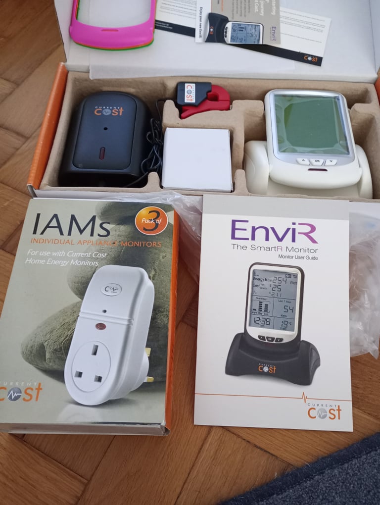 Envir home energy monitor & 3 IAM's