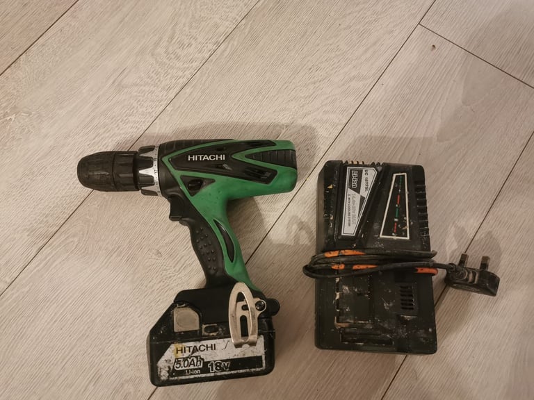 Hitachi 18v combi drill 